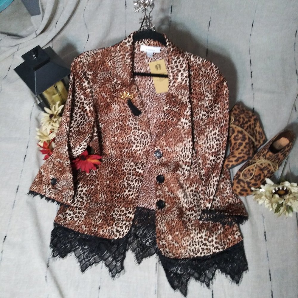 1134 Size Large Dress Barn Jacket - Picture 10 of 12